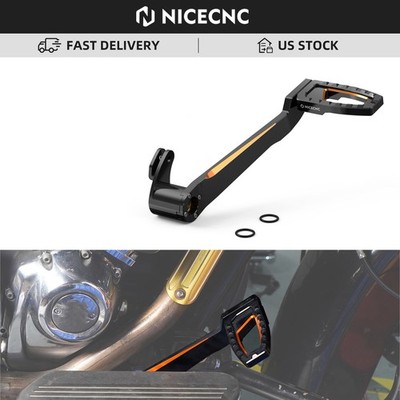 NICECNC Rear Brake Lever Pedal for Harley Ultra Limited FLHTK 2014-2023 Aluminum