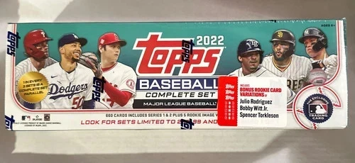 2022 Topps Complete Baseball Factory Set - Special Edition Set Sealed