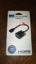 Philips DVI to HDMI Adapter Black - NEW