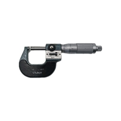 MITUTOYO 193-211 Digital Micrometer, Outside, 0 to 25mm