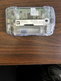 Bandai Wonderswan Color WSC w/ Backlit IPS Screen crystal clear blue