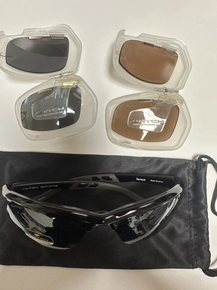 Switch Tenaya Marco Tortuga Oscura - Gafas de sol - Intercambio magnético Foto 2 de 4