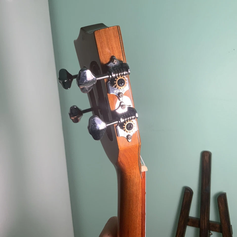 KALA Solid Cedar Top Slothead Concert Ukulele KA-ACP-CTG pristine condition - Image 4 of 4