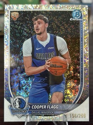 2025-26 Bowman - Chrome Cooper Flagg #BCV-1 Speckle Refractor /299 (RC)
