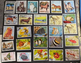 Sharjah nice lot of all different older stamps