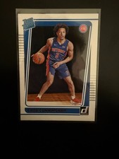 2021-22 Panini Donruss Rated Rookie #211 Cade Cunningham RC Detroit Pistons