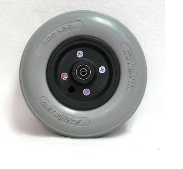 Pair of 8x2"caster tires B10 for MPV4 5 Hoveround powerchair wheelchair