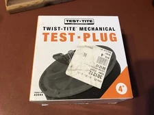 Test-tite Twist-tite Mechanial Test Plug 4”  # 83594 For Plumbers