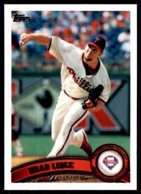 2011 Topps Brad Lidge #242 Philadelphia Phillies
