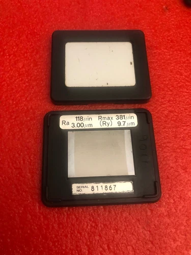 MITUTOYO PRECISION REFERENCE SPECIMEN 178-602 Ra 118uin 3.00um rmax 381uin 9.7um