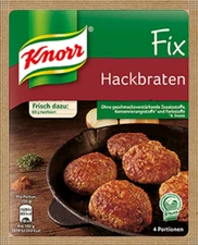 8 x KNORR Fix Hackbraten for Meatloaf or Meatballs New and fresh from Germany