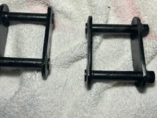 Rear Axle Leaf Spring Shackle Plate Kit Mgb Mga Oem Price For A Pair