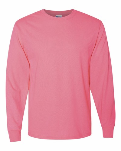 Jerzees Mens Dri-Power Active Long Sleeve Tee 50/50 Plain Basic T-Shirt 29LSR - Picture 21 of 30