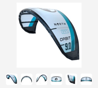 2025 North Orbit Pro 9m Kiteboarding Kite