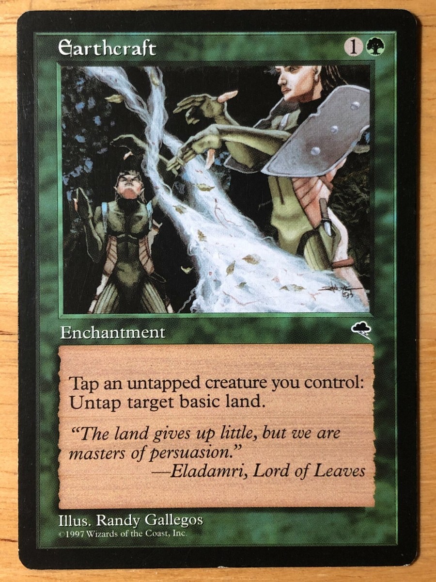 MTG マジックザギャザリング 英語版 大地の知識 Earthcraft ② MTG マジックザギャザリング 英語版 大地の知識 Earthcraft ②