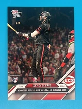 2024 Topps Now #95 Elly De La Cruz Cincinnati Reds Rookie