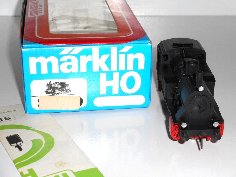 Marklin 3104 Steam Tank Loco. V1. 3 rail AC. Excellent Cond. No light. HO.Boxed - Image 3 of 4