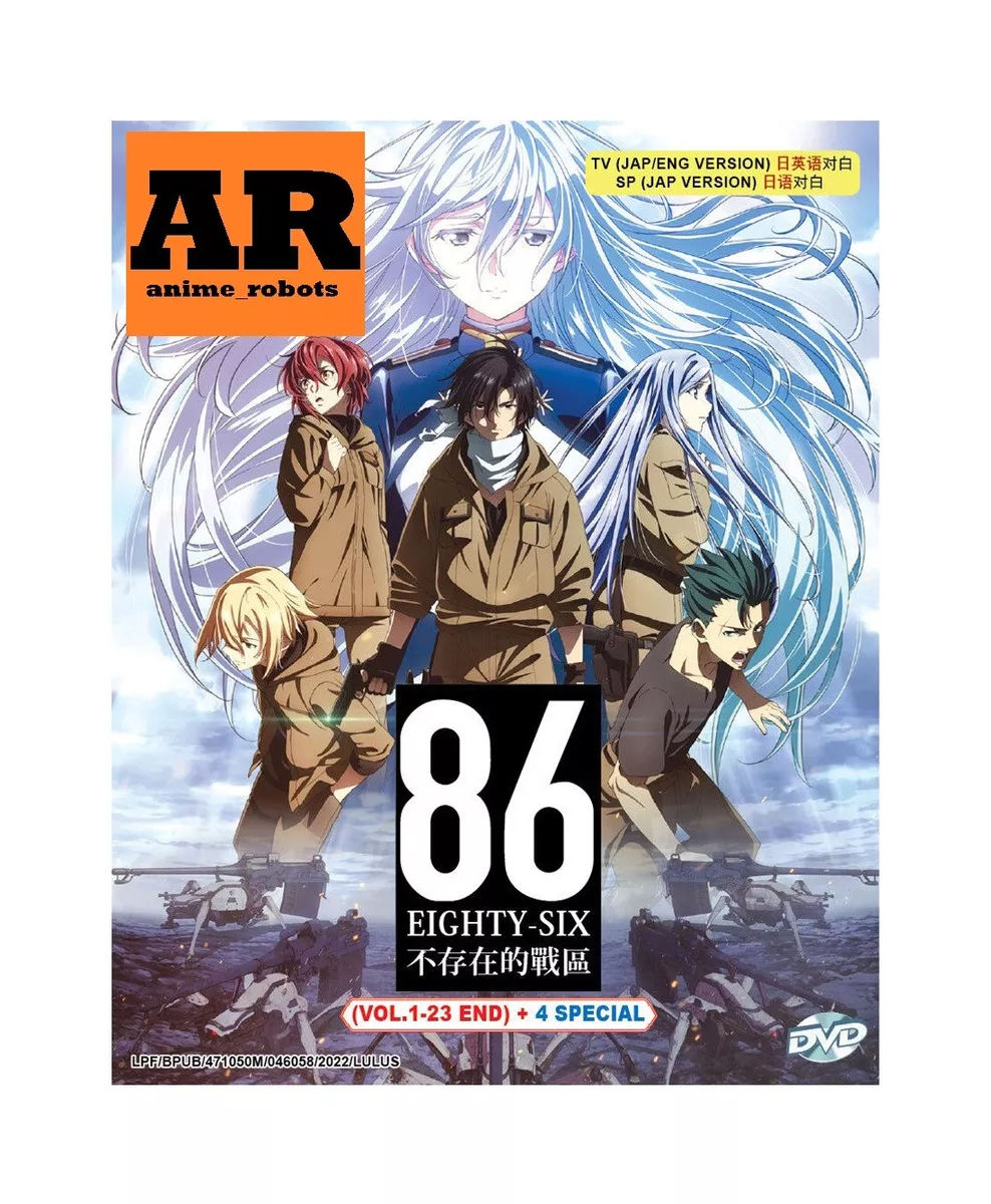 ANIME DVD~ENGLISH DUBBED~86 Eighty Six(1-23End+4 Special)All region+FREE  GIFT