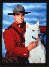 Due South Paul Gross Canadian Mountie with Husky Dog Original 35mm Transparency