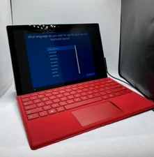 Microsoft Surface Pro 4 Intel Core i5-6300U 2.4GHz 4GB RAM 128GB SSD - See Desc.