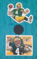 NFL Aufkleberset - Green Bay Packers Brett Fa...
