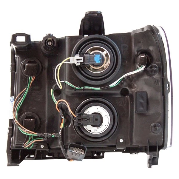 Conjunto de faros derechos TYC 20-6819-00 para GMC Sierra 1500 2007-2013 Foto 3 de 4