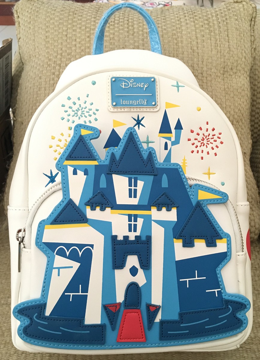 Disney Loungefly 65th anniversary Castle Backpack Loungefly: Disney 65th - Disney Castle Sling to Mini  main image 2
