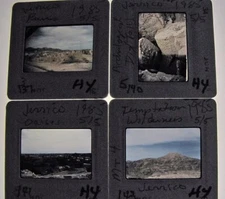 4-Vintage Kodachrome Slide Film Photographs Israel Jerico Travel May 5 1985