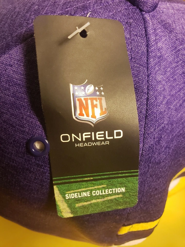  Minnesota Vikings New Era 59Fifty NFL Púrpura Lateral Ajustado 59FIFTy Talla 7 3/8 Foto 4 de 4