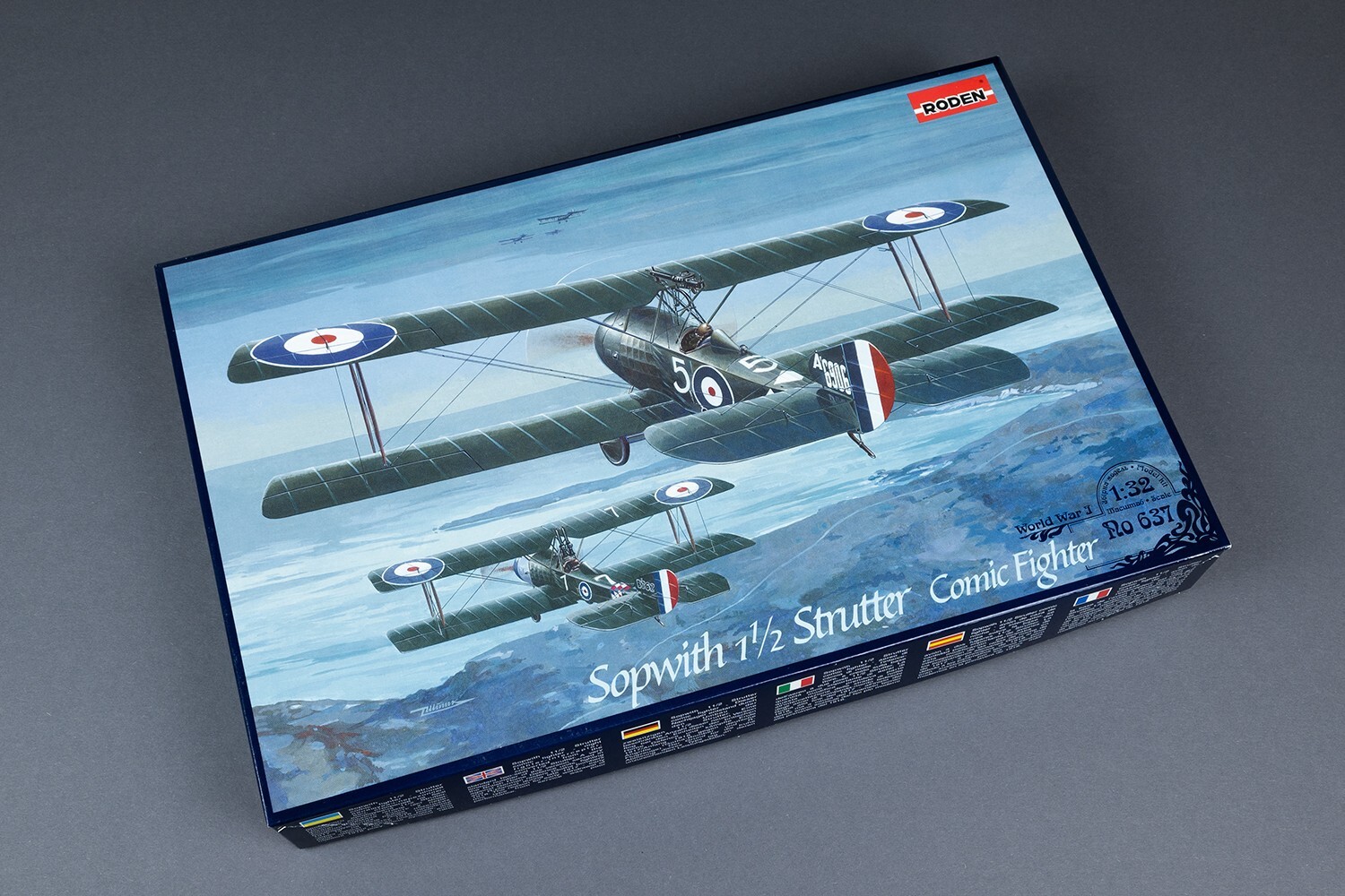 Roden Sopwith 1 1/2 Strutter Comic Fighter (1/32) RD-637 | eBay