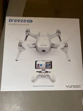 YUNEEC BREEZE FLYING 4K HD CAMERA GPS DRONE W/ CONTROLLER NEW SEALED IN BOX