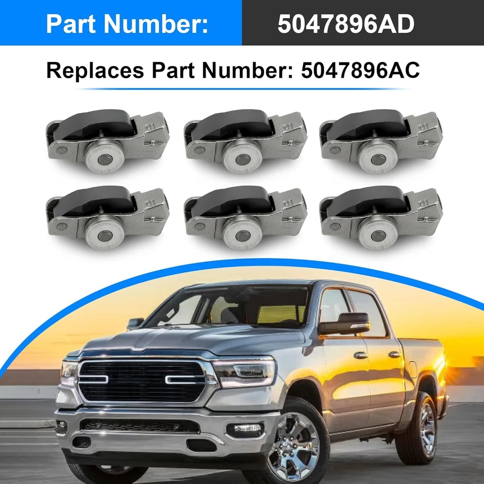 6X admisión de brazo basculante de válvula para Jeep Grand Cherokee/Wrangler/Gladiator 16-23 3,6 L Foto 3 de 4