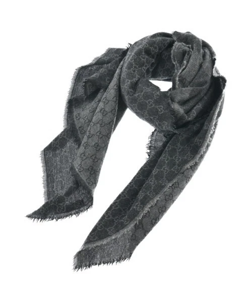 Foulard GUCCI noir x grisâtre (motif total) 2200330839235