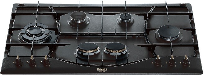 HOTPOINT PHN960MSTANRHA PIANO COTTURA DA INCASSO 90 CM 6 FUOCHI ANTRACITE