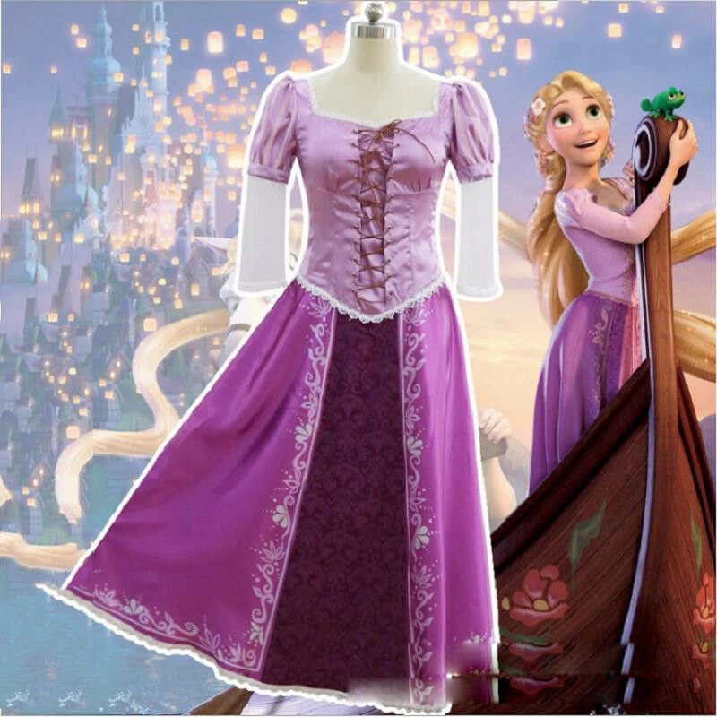 rapunzel dress adult