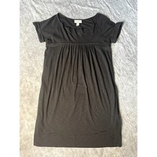 Ann Taylor LOFT Black Shift  Dress Size S