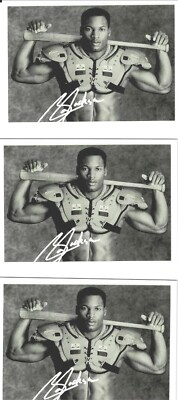 Bo Jackson PROMO CARD 1990 Score #697 Rookie - Facsimile Autograph - Lot of 3