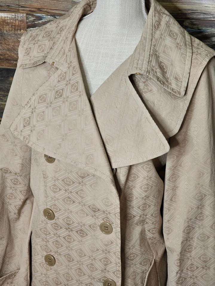 Jaqueta ESCADA gola grande peito duplo tamanho europeu 44 (EUA tamanho 10) - Imagem 4 de 4