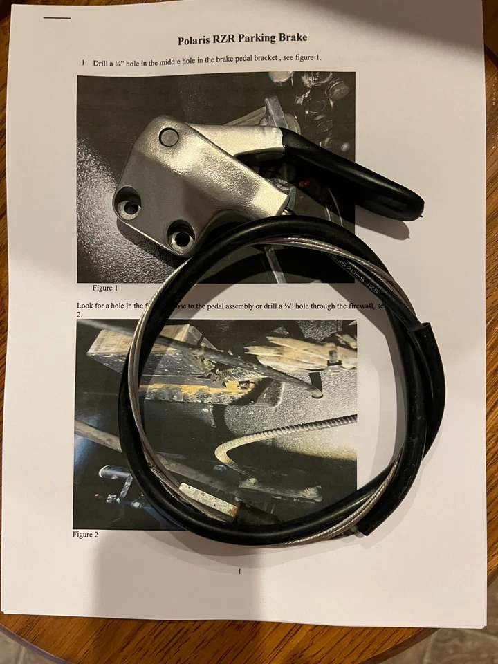 Polaris Parking Brake Kit, for Polaris RZR 800 and RZR 900 Foto 4 de 4