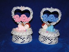 New Handmade Baby Shower Cake Top or table decor, boy or girl you pick