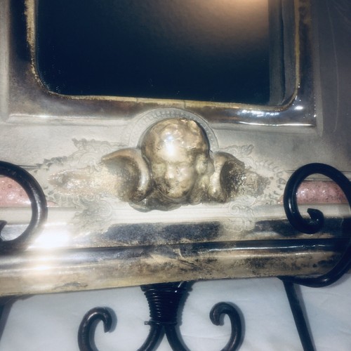 MARC SIJAN MODERN ART WALL SCULPTURE Art Deco Cherub Angel MIRROR - 第 3/10 張圖片