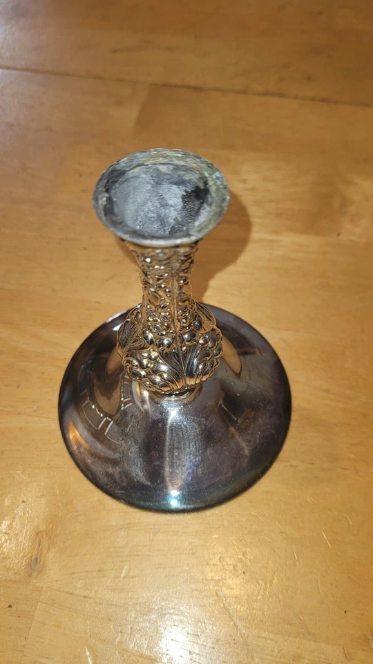 Oneida Du Maurier 中号银盘组合盘装饰干和边 — 第 3/4 张图片