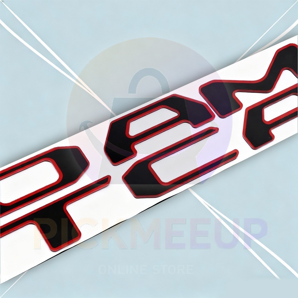 For Tacoma 2016-2025 3D Raised Decal Rear Tailgate Inserts Letters Emblem Badges