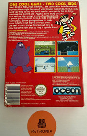 McDonaldland Nintendo Nes gioco versione PAL A UK in scatola con manuale CIB