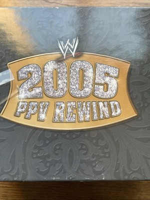 WWE 2005 PPV Rewind Box Set (DVD, 17-Disc Set) | eBay
