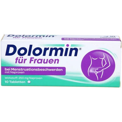 JOHNSON & JOHNSON GMBH (OTC) DOLORMIN für Frauen Tabletten 10 St PZN02434116