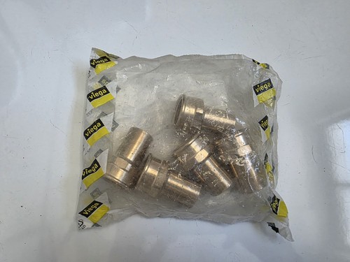 VIEGA 3/4" PROPRESS FTG x FPT BRONZE ADAPTER 5PK 79445