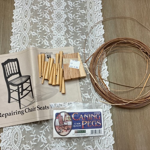 Repair Seats With Cane Booklet And Cane And Pegs