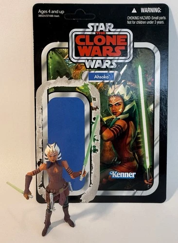 Star Wars The Vintage Collection The Clone Wars Ahsoka VC102 with Original Card