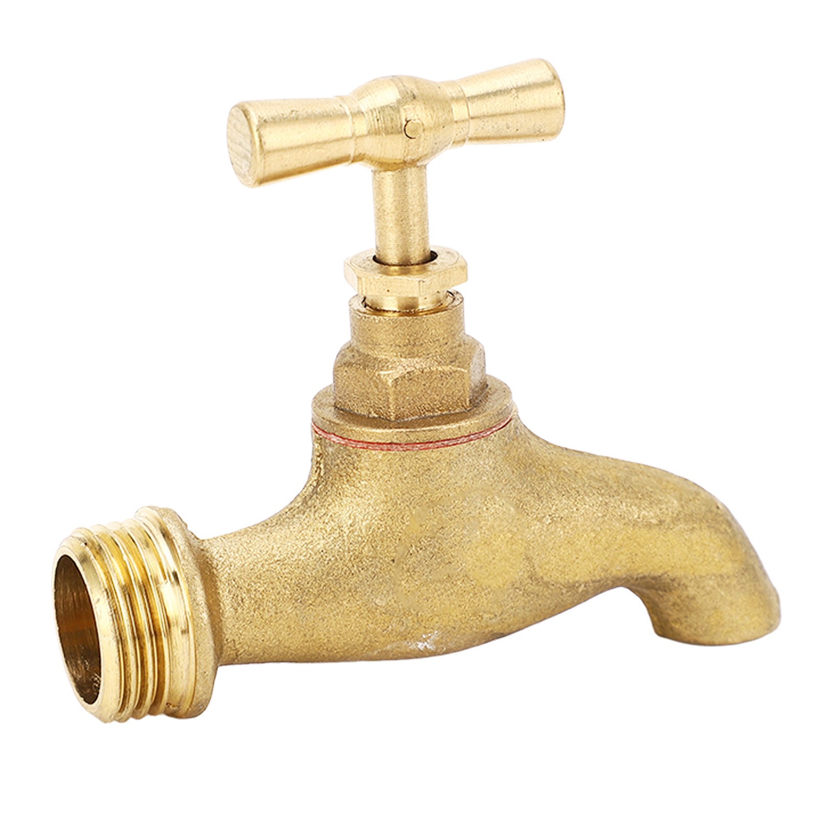 Hose Bibb G1/2 Inch Garden Hose Threaded Hose Bibb Water Shut Off Valve Faucet F
